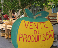 Vente de produits bio